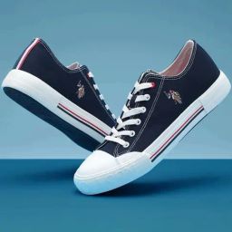 U.S. Polo Assn. Men's DREW 2.0 Navy & White Sneakers-image-34