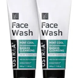 Ustraa Mint Cool Face Wash for Dry Skin (Set of 2)-78
