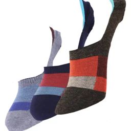 Dollar Multi Cotton Free Size Printed Socks - Pack of 3-image-59