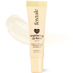 Foxtale Brightening SPF30 Lip Balm with Peptides, Vitamin C & Hyaluronic Acid Clear Glaze - 12 gm-44