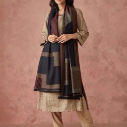 Fabindia Multicolored Printed Stole-image-27