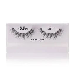 Ola! Candy AU Natural Human Hair False Eyelashes - 231-45