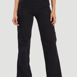 Bene Kleed Women Straight Fit High-Rise Cargos Trousers-picture-28