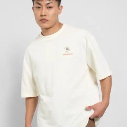 7 Alt By Pantaloons White Cotton Loose Fit Printed T-Shirt-picture-47
