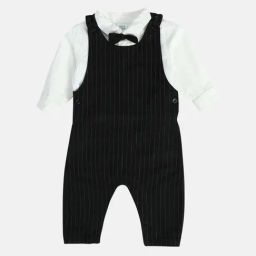 Miniklub Boys Black Regular Fit Woven Clothing Set-picture-27