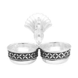 Sri Jagdamba Pearls 800 Silver 4 Enamel Chopra - 28 gm-38