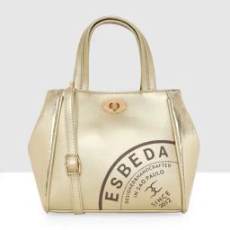 Esbeda Gold Logo Medium Handbag-42
