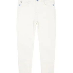 Allen Solly Junior Off White Solid Jeans-image-46