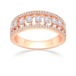 Malabar Gold and Diamonds 18k Yellow Gold Diamond Ring for Women-picture-39