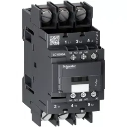 Schneider Electric LC1D Tesys D 3 Pole 1NO+1NC 80 A Changeover Contactor, LC1D80A6P7-image-89