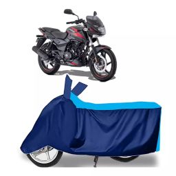 Auto Pearl Two Wheeler Cover for Bajaj Pulsar 150 - Cyan, Blue-image-8