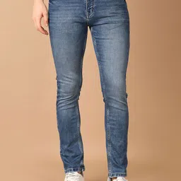 V-Mart Men Slim Fit Clean Look Stretchable Jeans-image-84