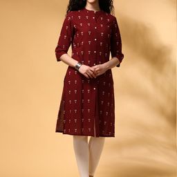 Anouk Women Geometric Printed Kurta-image-71
