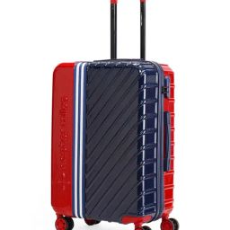 Nasher Miles Red & Blue Vegas Color Block Medium Hard Sided Checked Luggage-image-29