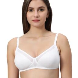 Soie White Medium Coverage T-Shirt Bra-87