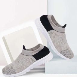 Fausto Women's Grey Walking Shoes-picture-31