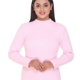 WOOL 4U Women Ribbed Woollen Pullover-image-36