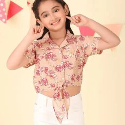 Fabindia Beige Cotton Printed Top-image-28