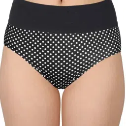 AROUSY Black Printed Hipster Panty-image-9