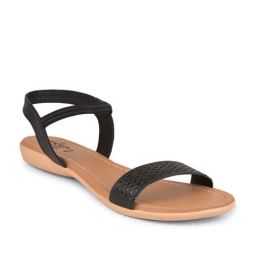 Senorita by Liberty Women's Black Ankle Strap Sandals-image-82