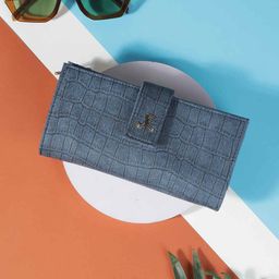 Mochi Women Textured Two Fold Wallet-image-33