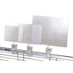 AS ONE Clip-On Card Case for Wagon Resin Card Case, 61-111-12-3 (Set of 3 pcs)-21