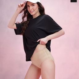 DressBerry Pack Of 2 Assorted Seamless Bonded Hipster Briefs-picture-4