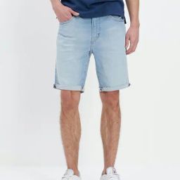 American Eagle Outfitters Blue Cotton Regular Fit Denim Shorts-picture-41