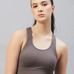 C9 Airwear Brown Full Coverage Sports Bra-image-70