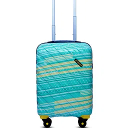 WROGN Printed Venue Hard Trolley Bag - Medium-11