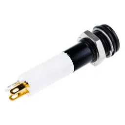 RS PRO Panel Mount Indicator 12V DC, Mounting Hole Size 8 mm, Termination Type Solder Tab, IP Rating IP67, Model No 7001788 image 3