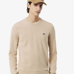 Lacoste Monochrome Crew Neck Cotton Sweater-picture-45