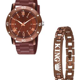 CSAMON Men Watch & Bracelet Gift Set-image-66