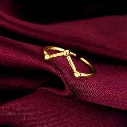 GIVA 92.5 Sterling Silver Ring for Women-image-3