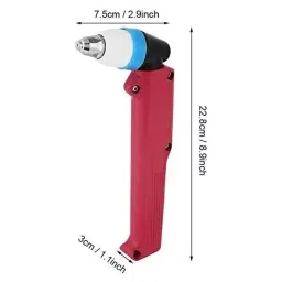 Colorado Plasma Cutting Torch Head Body with Button Switch Red Handle & Spanner image 4