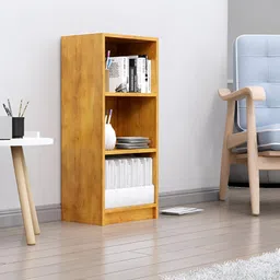 HEXA RED Beige Wooden Book Shelf-picture-40