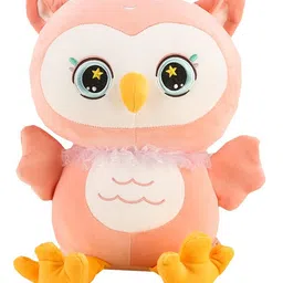 Tickles Ellie Owl Super Soft Stuffed Plush Animal Toy for Kids Boys Girls Birthday Gift (Color: Pink - Height 30 cm-picture-27