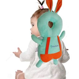 Synlark Baby Head Protector Cushion Fall Protection Head Back Safety Protector Pad - Sea Green-10