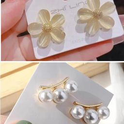 MONKDECOR Women Gold Earrings-image-29