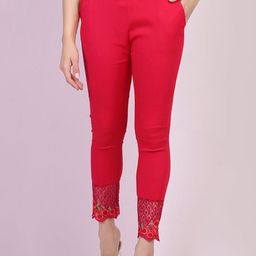 CORSICA Slim Fit Cotton Stretchable Trouser-image-90