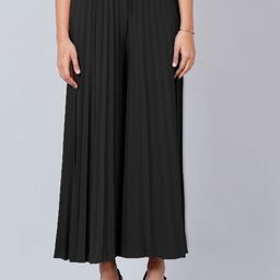 kintu parantu Women Slip-On Knitted Palazzos-image-79