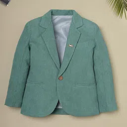 Ridokidz Boys Single-Breasted Full Sleeve Casual Blazer-image-23