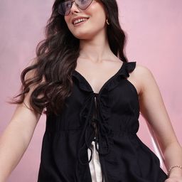 DressBerry Bow Front Ruffles Top-picture-51