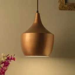 Homesake Copper Shade Modern Contemporary Hanging Lamp - Set of 1-image-58