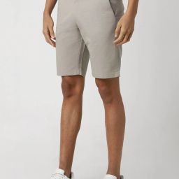 Van Heusen Grey Regular Fit Printed Shorts image 3