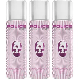 Police To Be Woman Deodorant Spray (Pack of 3)-28