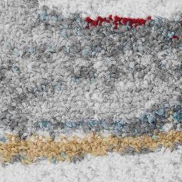 Obsessions Grey & Teal Abstract Carpet - Medium image 5