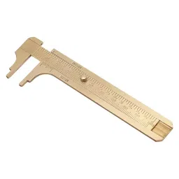 illuminate Tools Vernier Caliper Ruler Brass 100 mm, 0323BIFTNJQ-7