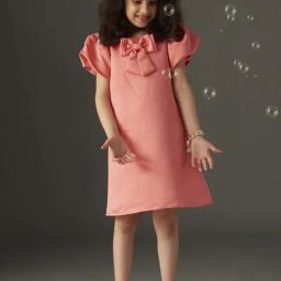 KidsDew Kids Coral Applique Dress-image-67