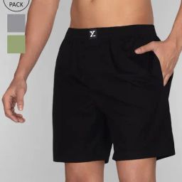 XYXX Multicolor Relaxed Fit Boxers - Pack of 3-image-42